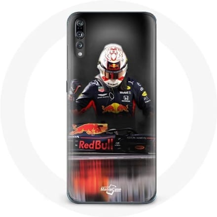 Case voor Huawei P20 pro Formule 1 Max Verstappen F1 Driver Red Bull RB15