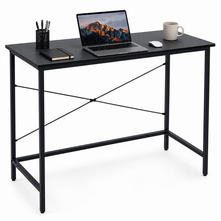 Lina® Bureau - Computertafel - Bureautafel - Computerbureau - Industriele Zwarte Hoekbureau - 100x45x75cm