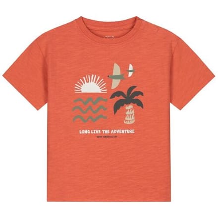 Prénatal peuter T-shirt Red Shade 122 heren