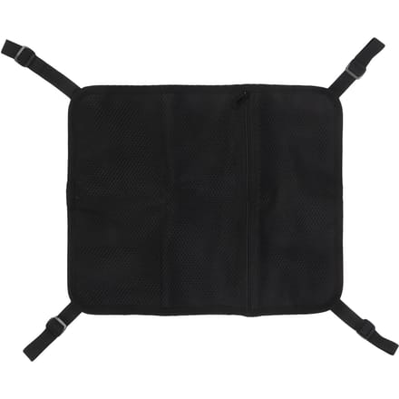 Paddleboard Mesh Tas Paddle Board Dektas Kajak Paddle Surf Dektas met 4 stuks Sticker black