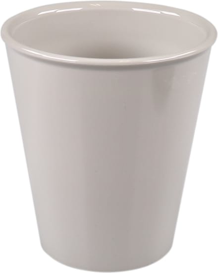 Ornamin - Beker - SAN - reusable - onbreekbaar - 300ml - beige - 10 stuks