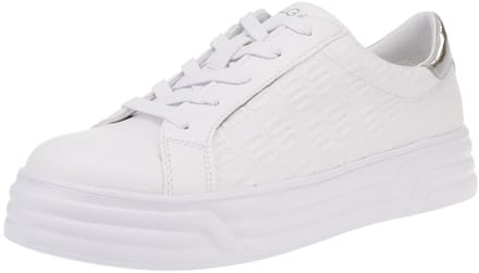 bagatt D32-ADP01-5050 Blu XL - Damesschoenen Sneaker - 2013-Wit-Zilver