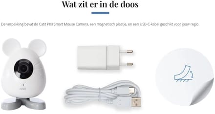 Catit Pixi Smart mouse camera