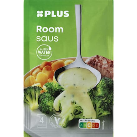 Droge mix voor witte roomsaus
