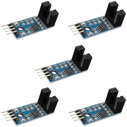 5 Pack IR Optocoupler Snelheidsensor Module LM393 voor Arduino - Elektronica, Sensoren en DIY Projecten