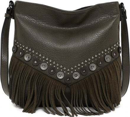 SURI FREY Schoudertas Abbey Crossover Bag Oliv Groene