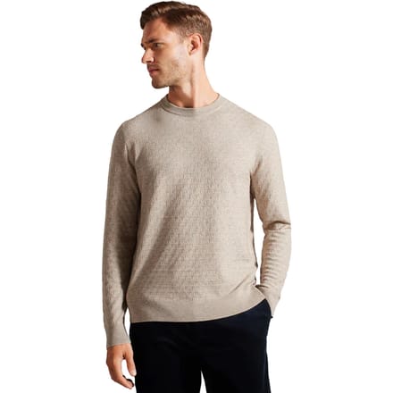 Ted Baker heren trui met ronde hals - Loung