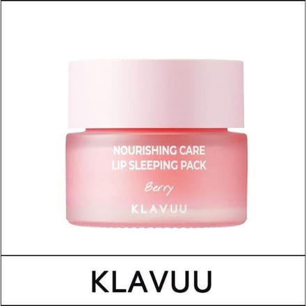 [KLAVUU] (bo15) Voedende verzorging Lipslaappakket 20g / #Berry white