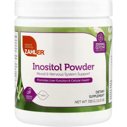 Zahler, Inositol + Glycine, 330 g (11,5 oz)