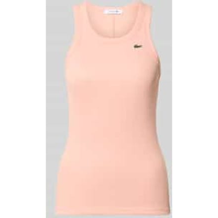 Slim fit Tank Top van puur katoen