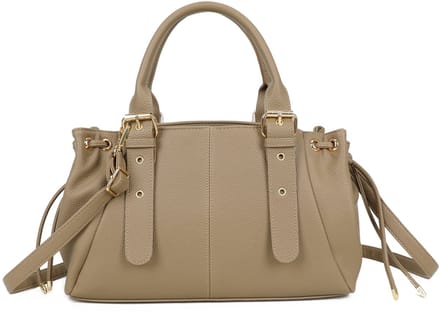 Gallantry® Dames Handtas – Schoudertas – Ruime Tas met Binnenvakken – Taupe