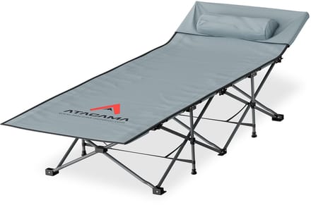 Atacama 15742, Eenpersoons kinderbed, 600 D, 6 kg, Donkergrijs, Polyester