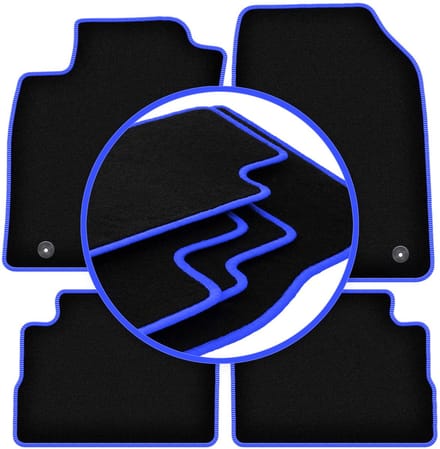 CARLUX-BLUE automatten voor: Opel Vectra C liftback, hatchback, sedan (2002-2008)