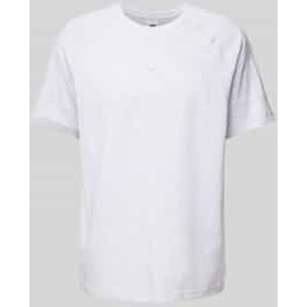 T-shirt met labelstitching
