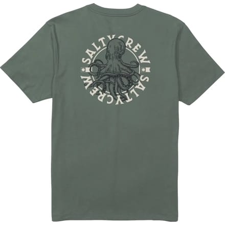 Salty Crew Tentacles Premium T-Shirt groen