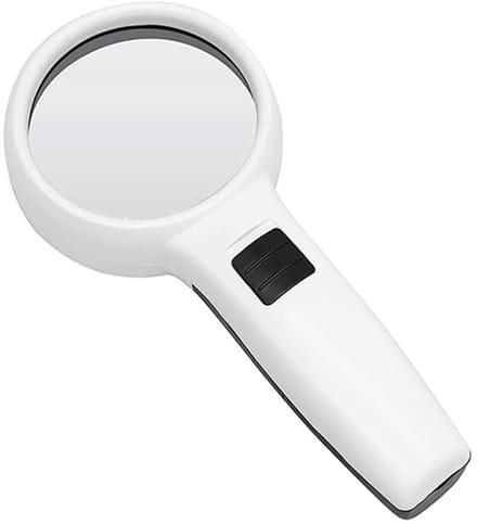 Dailygoods - 30X Handheld Vergrootglas met 12 LED Verlichting