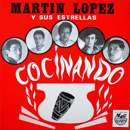 Martín López Y Su Estrellas - Cocinando (LP)