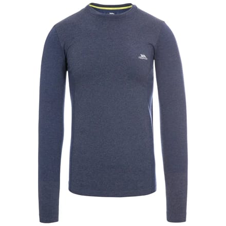 Trespass Timo lange mouw - Heren Active Top Tp75 Marine Marl