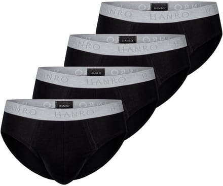 Hanro Heren slip / onderbroek 4 pack Cotton Essentials