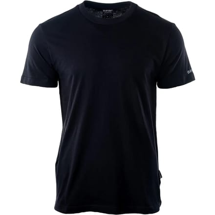 Hi-tec Plain T-shirt Met Korte Mouwen Zwart M Man