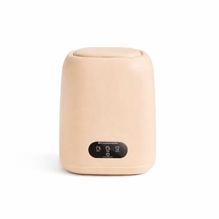 Delightness Mini Wasmachine - Draagbare Wasmachine - Camping - Reis Wasmachine - Kamperen - 220V - Beige