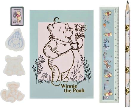 Notitieset in Etui Winnie de Poeh - 7dlg.