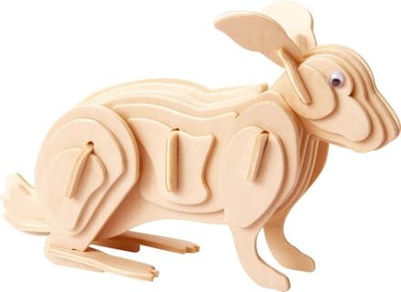 Eureka - Gepetto's Workshop 52473162 - houten puzzel 3D haas