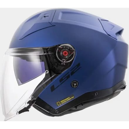 LS2 OF603 Infinity II Solid Navy Blauw 06 Jethelm - Helm
