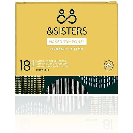 &Sisters Naked Tampons - Light 18