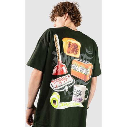 Empyre Portable Toast Boxy T-Shirt groen