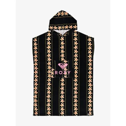 Roxy Stay Magical Printed Surf Poncho zwart