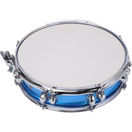 Snaredrum 14 Inch Super Slim RVS Studenten Snaredrum met Stokken voor Oefening white