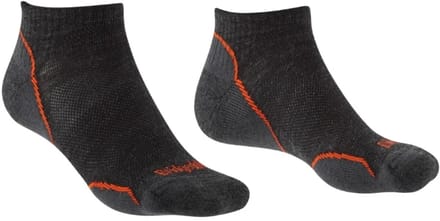 Bridgedale Heren Wandelsokken Sneaker Ultralight T2 Antraciet