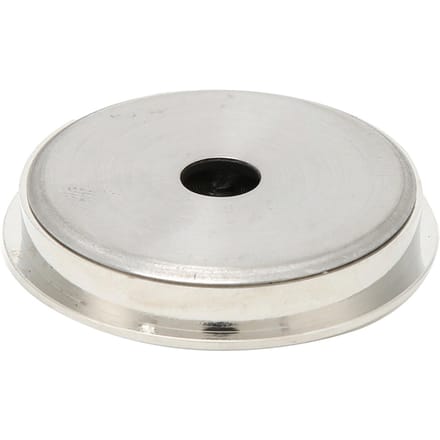 Ronde Thermometer Hygrometer Vochtigheid Temperatuur Meter voor Viool Gitaar Koffer (Zilver) white