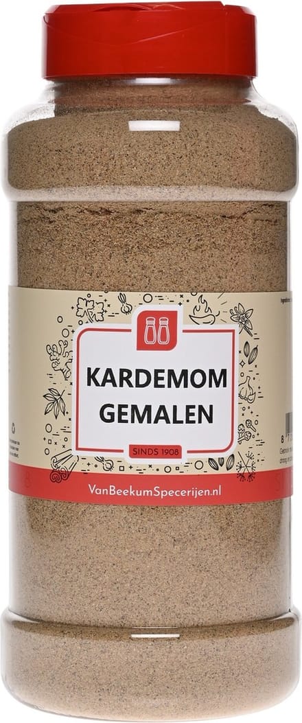 Van Beekum Specerijen - Kardemom Gemalen - Strooibus 350 Gram