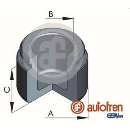 Zuiger, remklauw AUTOFREN SEINSA D025369