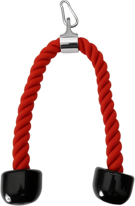 Dailygoods- Triceps Touw 27 Inch - Heavy Duty Nylon - Rubber