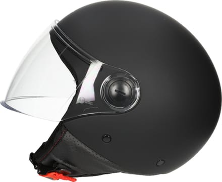MT Street Jethelm - Motorhelm - Mat zwart - Maat S