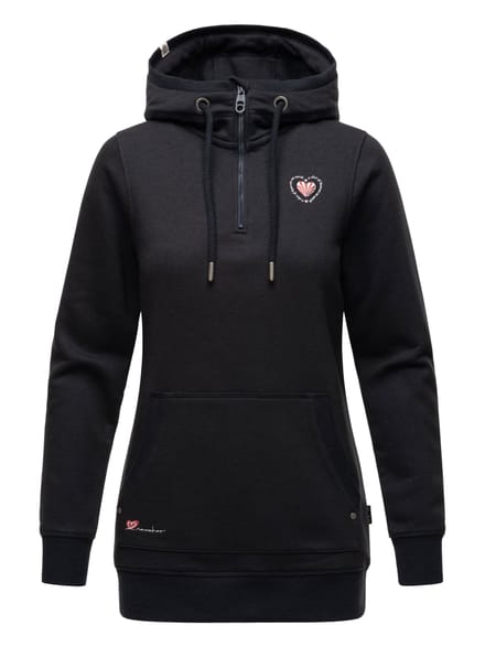 Navahoo dames longsleeve hoodie Zauberelfe – Lang & Comfortabel