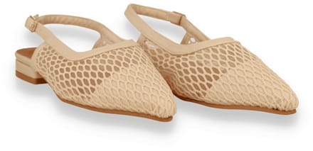 Mode-mania Dames Slingback | Beige | Maat: 37