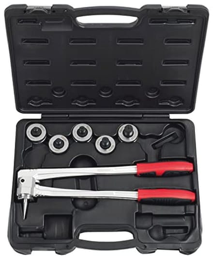 Set met steektangen en krimptang voor professioneel gebruik