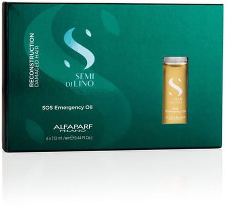Alfaparf Semi Di Lino Huile SOS d'Urgence Reconstruction 6 x 13 ml