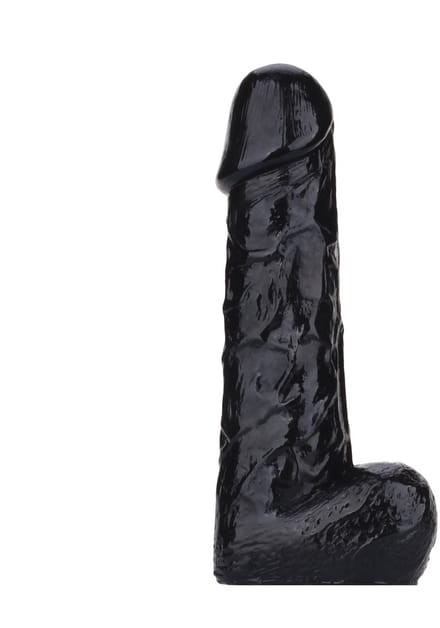 Being Fetish - Dildo - Kunstrubber - 17,5 cm - Zwart