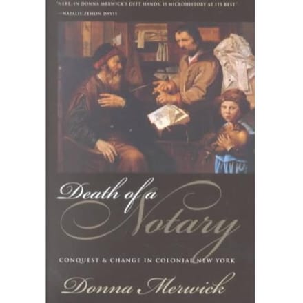 Death Of A Notary - Donna Merwick