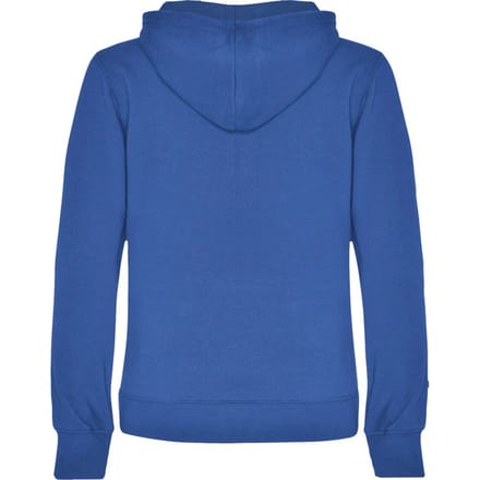 Roly Dames/Dames Urban Hooded Polycotton Sweatshirt (Koningsblauw/Wit)