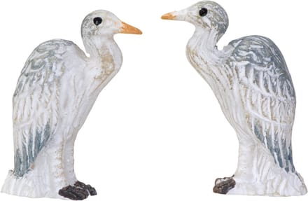 Dickensville - Reigers op IJs - Set van 2