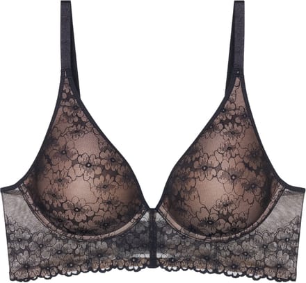 Triumph Kanten BH zonder beugel Bright Spotlight - Bh zonder vulling - 70E - Zwart