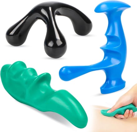 Solidchoice - Set van 3 Trigger Point Massagers voor Nek en Rug