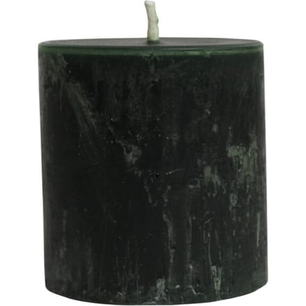 PTMD - Kaars Rustic Outdoor - Groen - 15x15x16cm