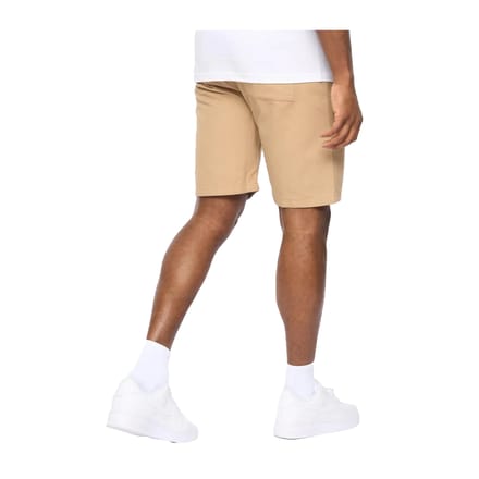 Crosshatch Heren Blansmoore Elastische Regelmatige Casual Shorts (Steen)